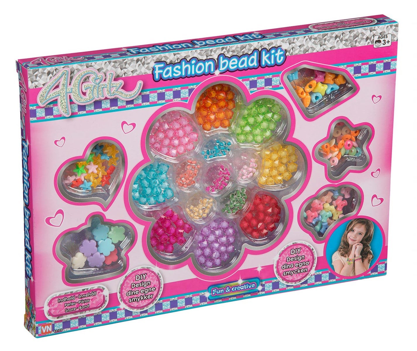 4-Girlz Smykke Perlesett