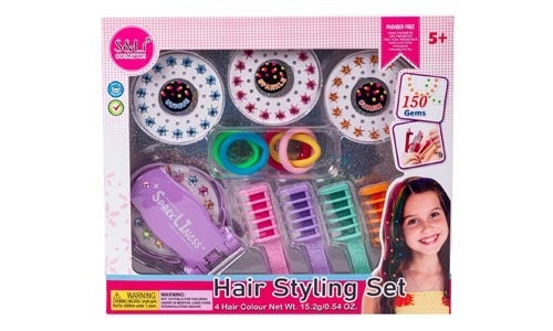 4-Girlz Hårpyntesett m/kammer