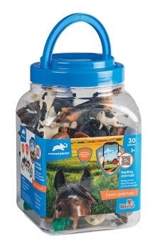 Bondegård dyr 30stk i spann