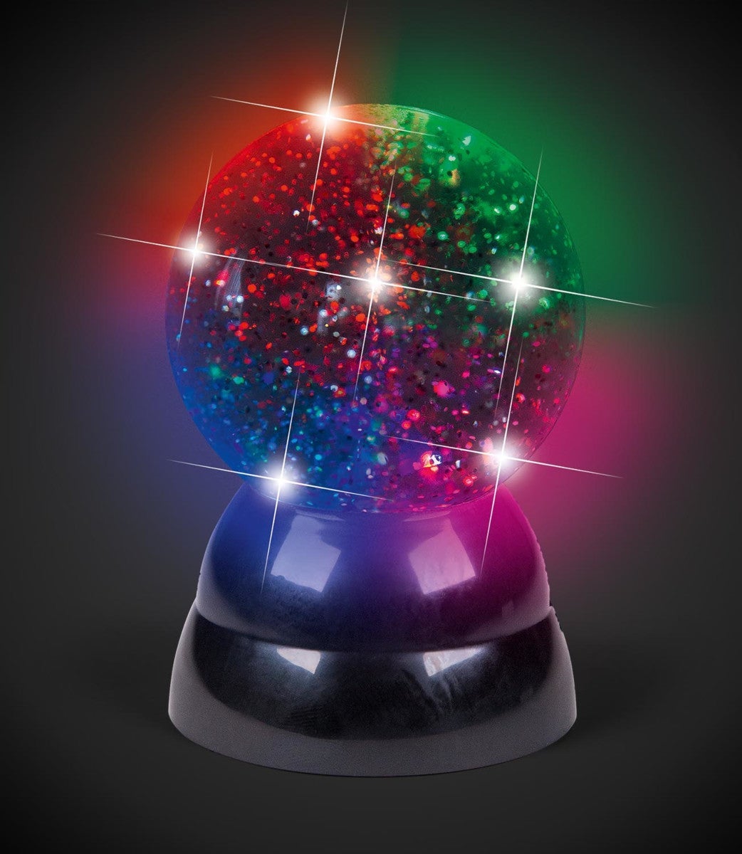 Glitter Ball 9,5cm Batteridrevet