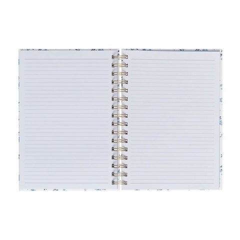 Notatbok A5 Blå Blomster