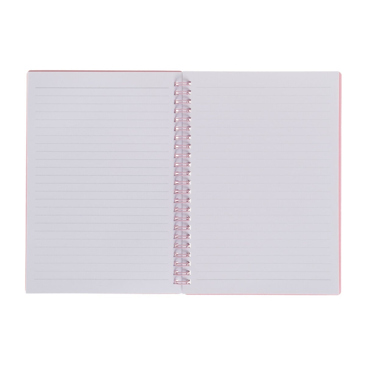 Notatbok A5 Rosa Blomst Tekst