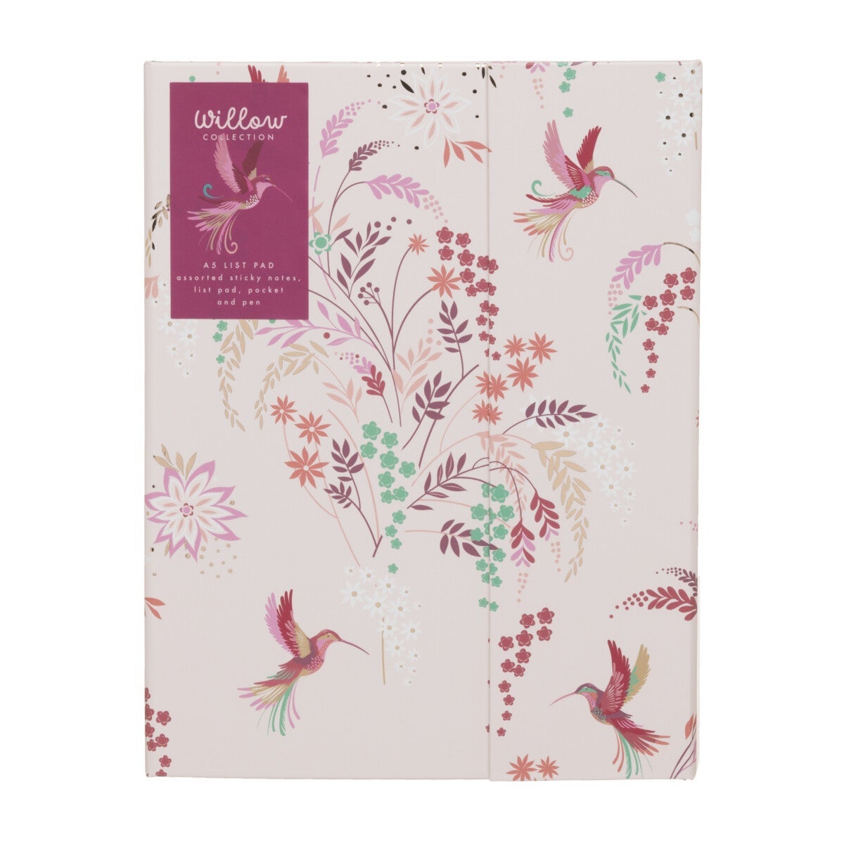 List pad notatbok A5 m/ penn Hummingbird