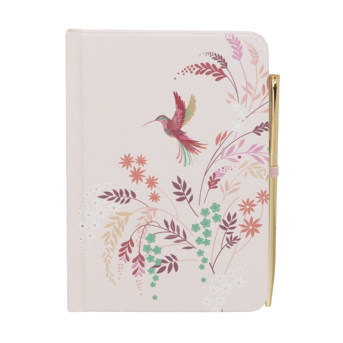 Notatbok A6 m/gullpenn Hummingbird