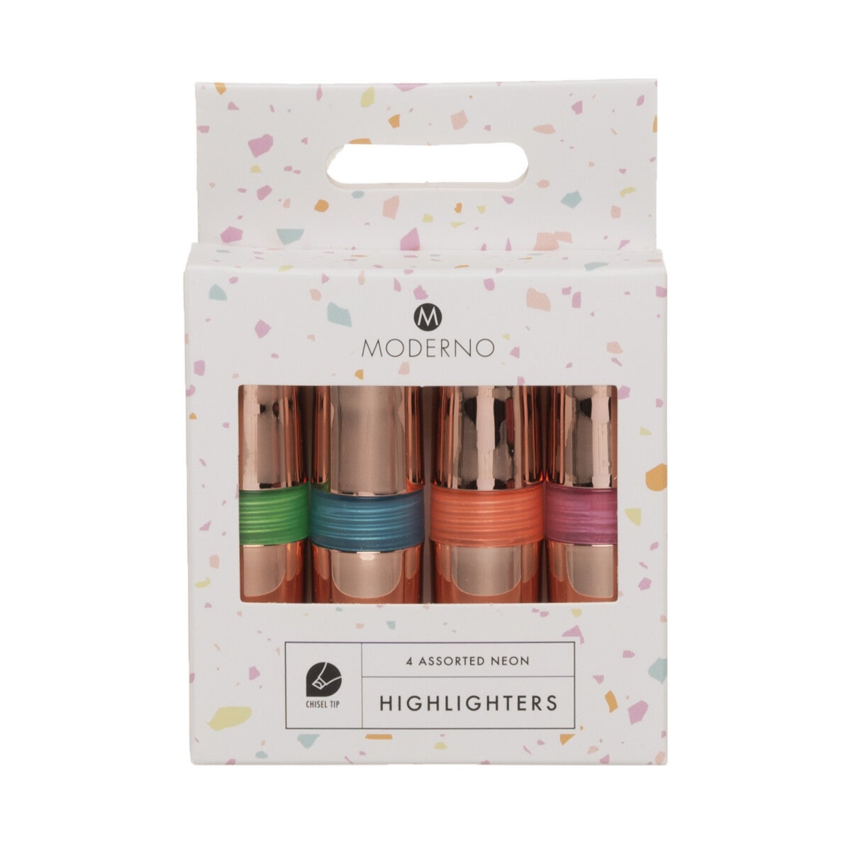 Highlighters Neon 4 pk Moderno