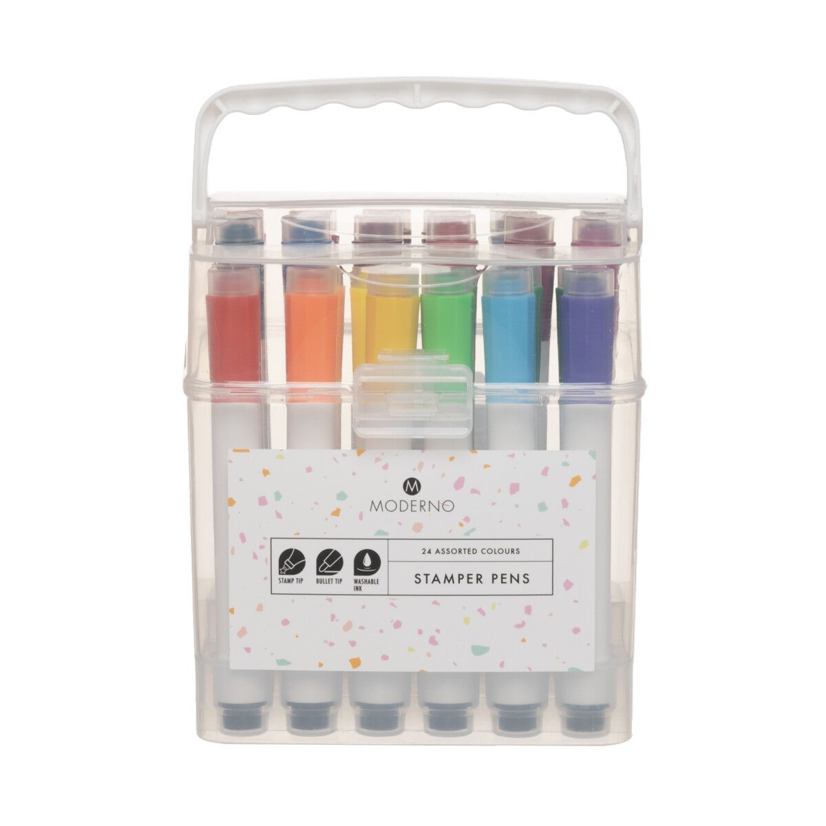 Pennesett m/ stempel 24 pk Moderno