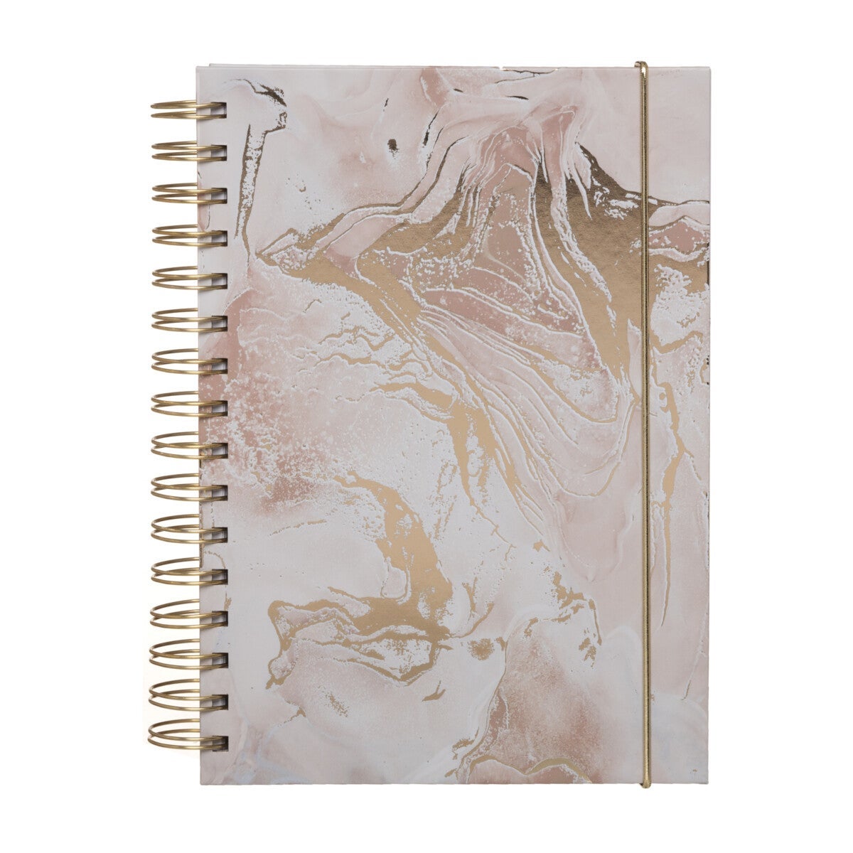 Notatbok A5 m/ gullspiral Lumia