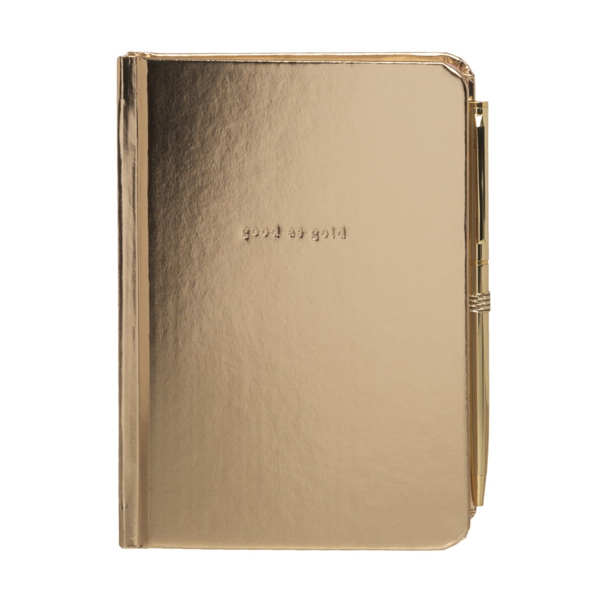 Notatbok A6 m/ gullpenn Lumia