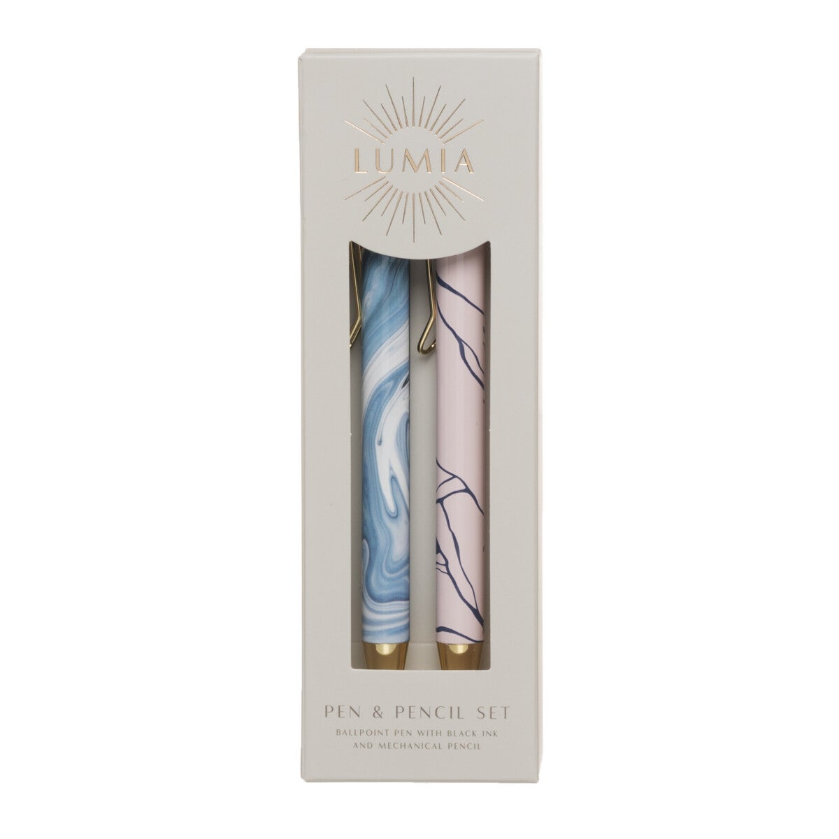 Pennesett eske penn og trykkblyant Lumia