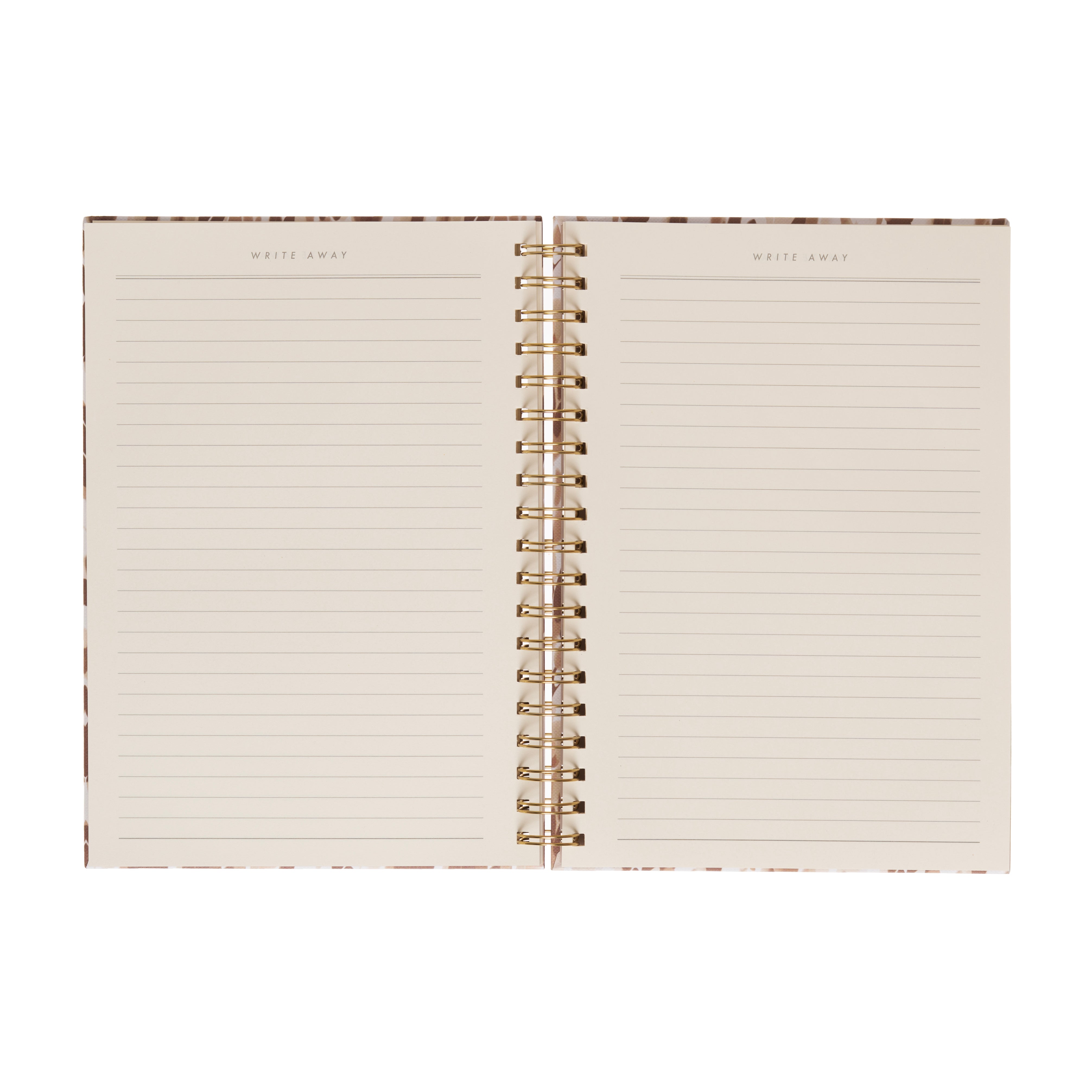 Notatbok A5 m/gullspiral Midnight Garden