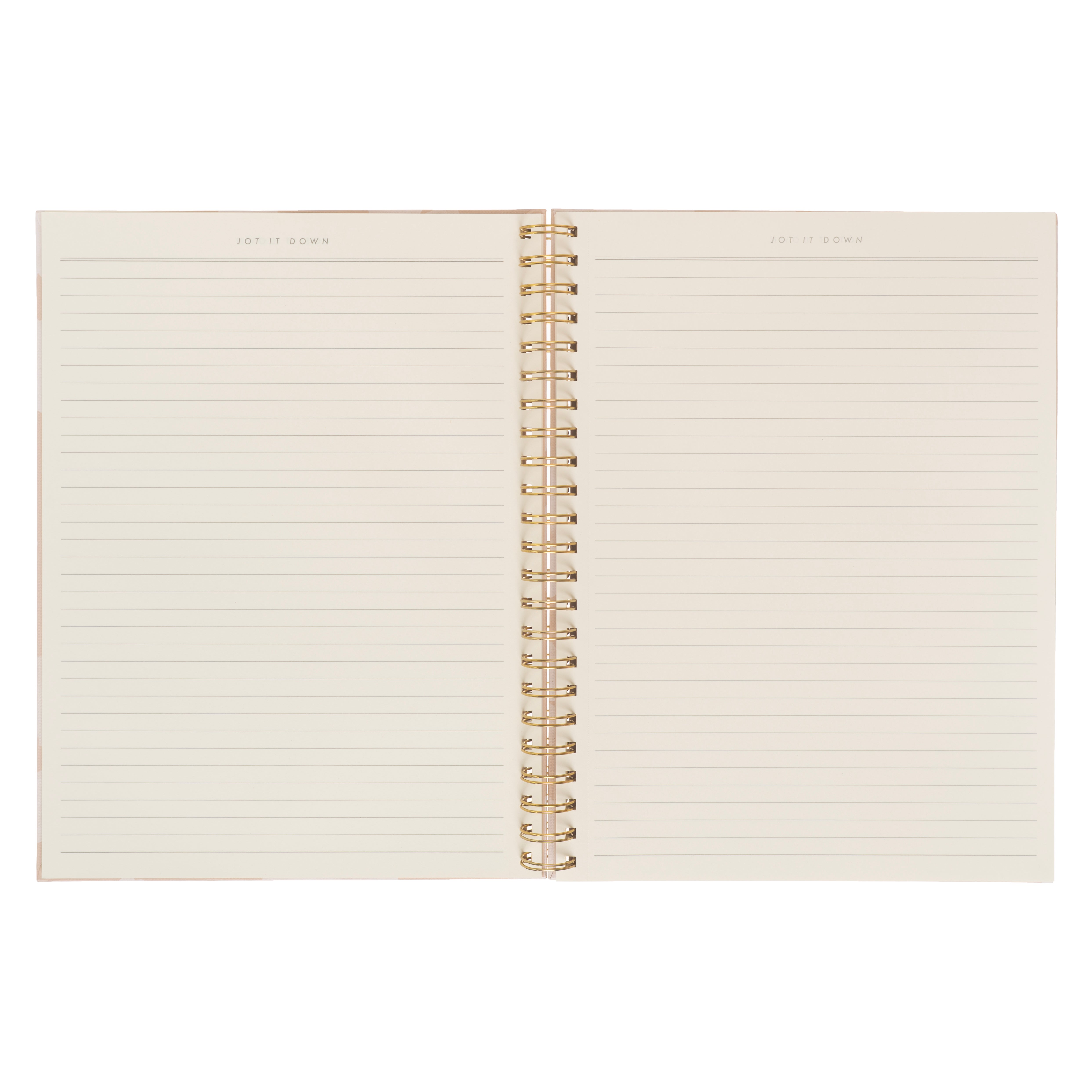 Notatbok A5 m/gullspiral Anthos