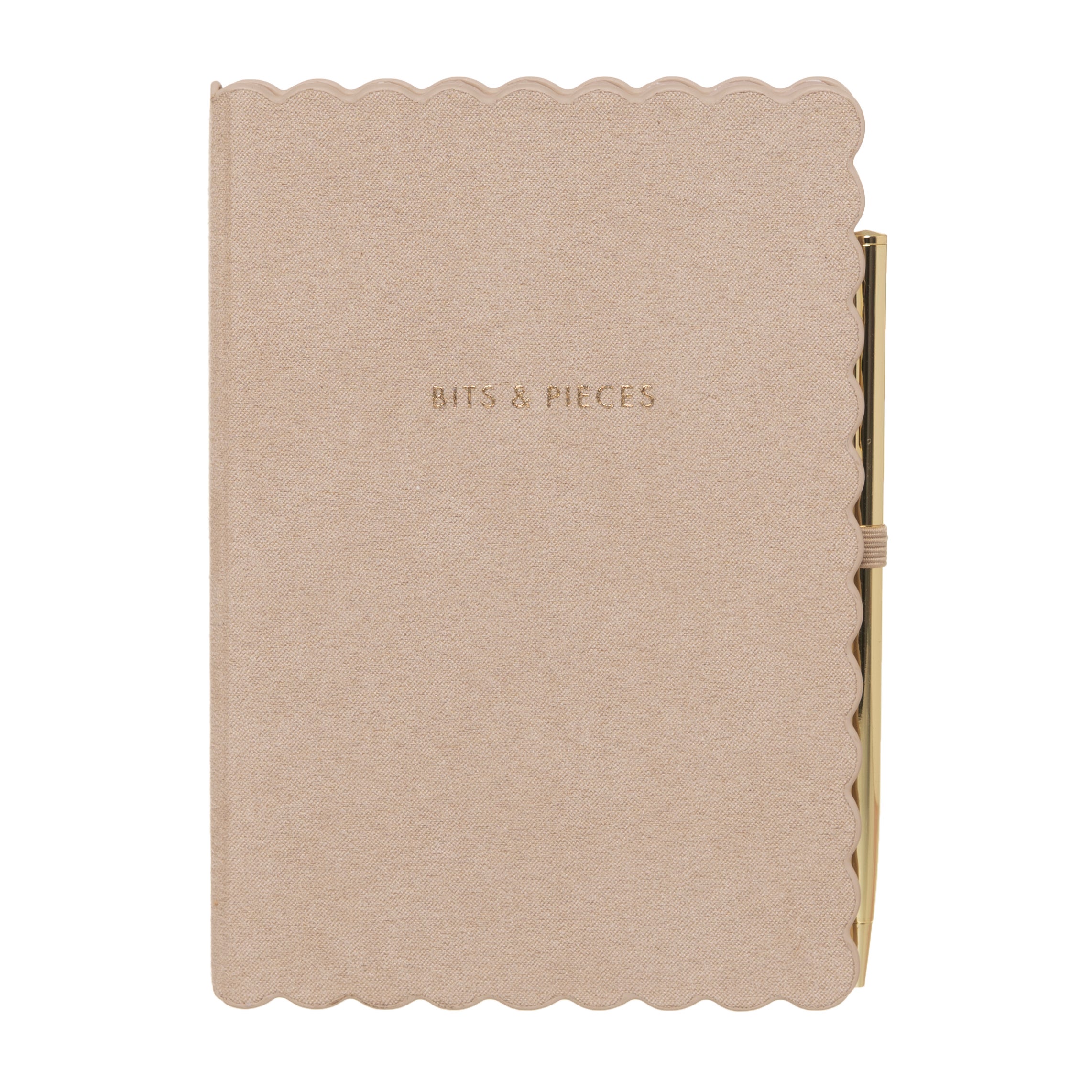 Notatbok A6 m/gullpenn Anthos