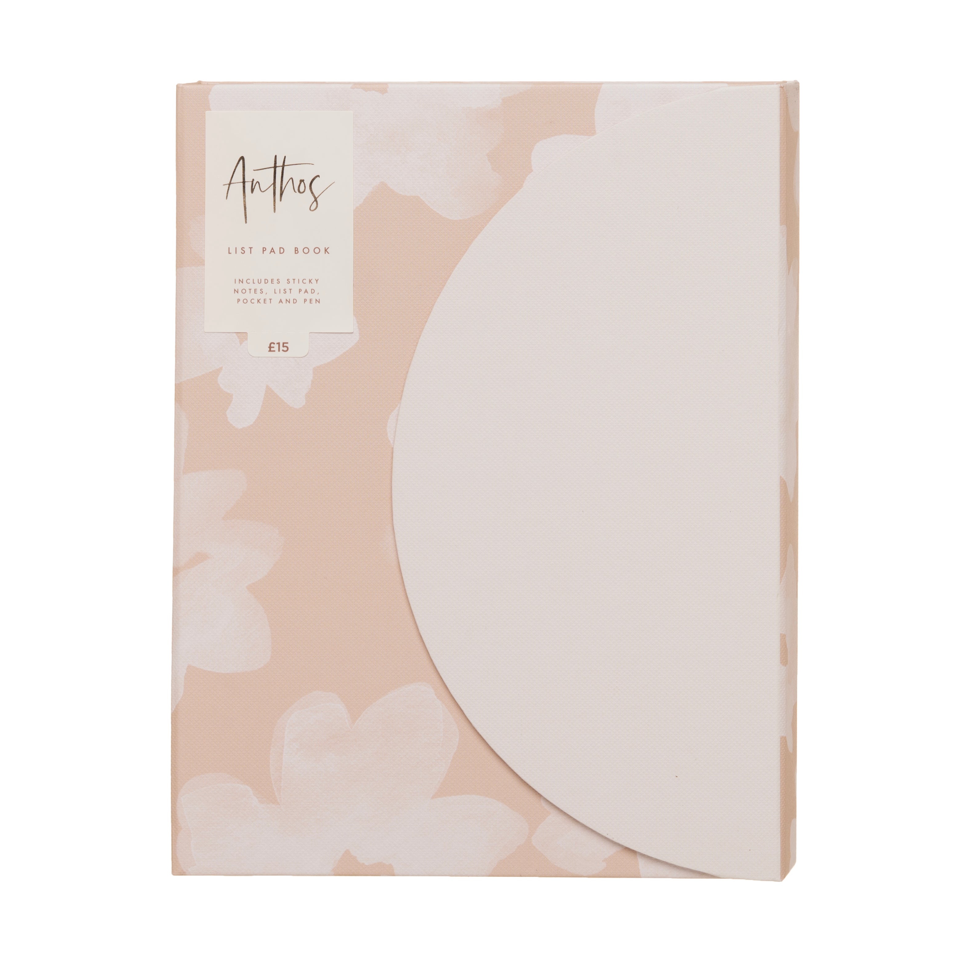 List Pad Notatbok A5 m/penn Anthos