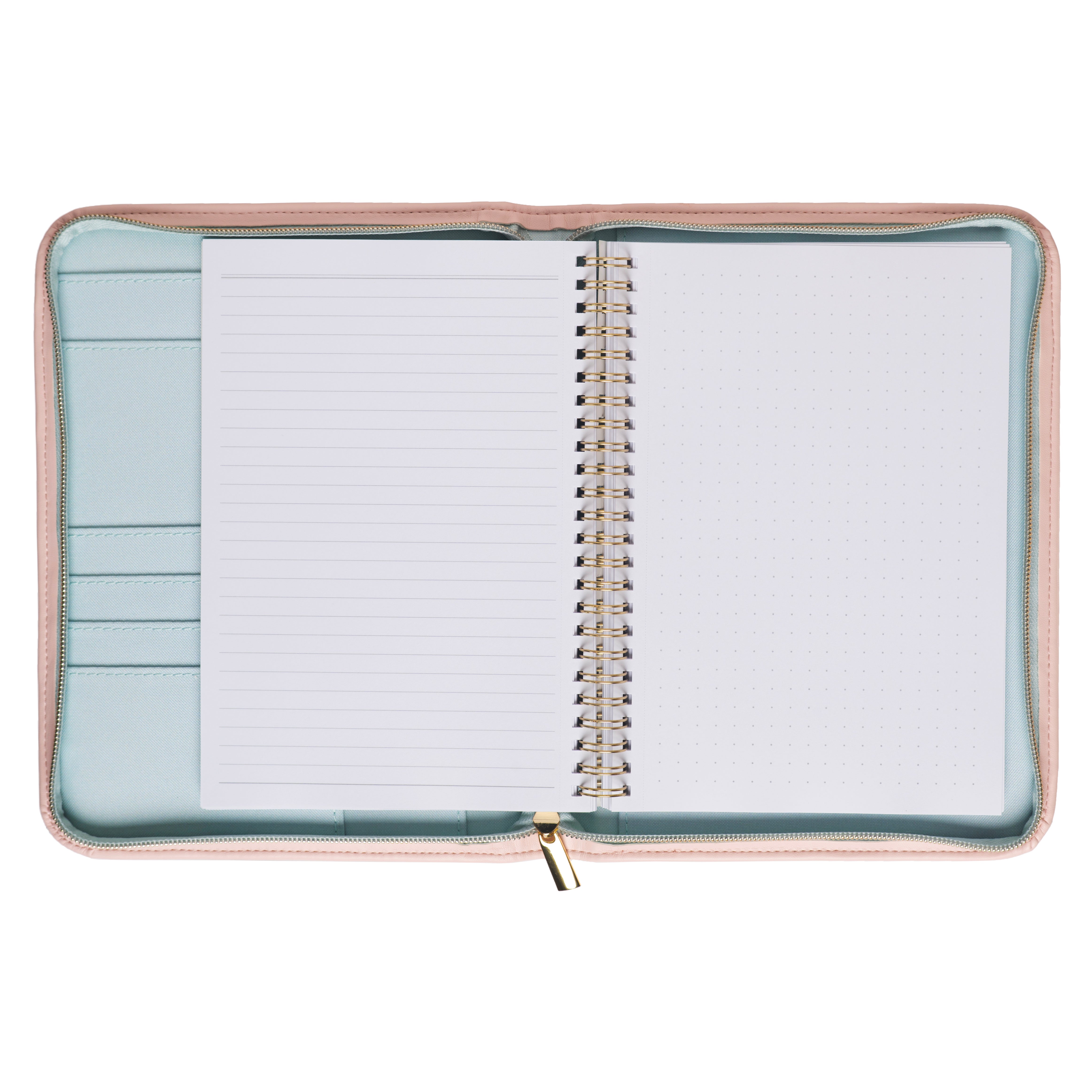 Journal A5 Luksus m/glidelås Jade Garden