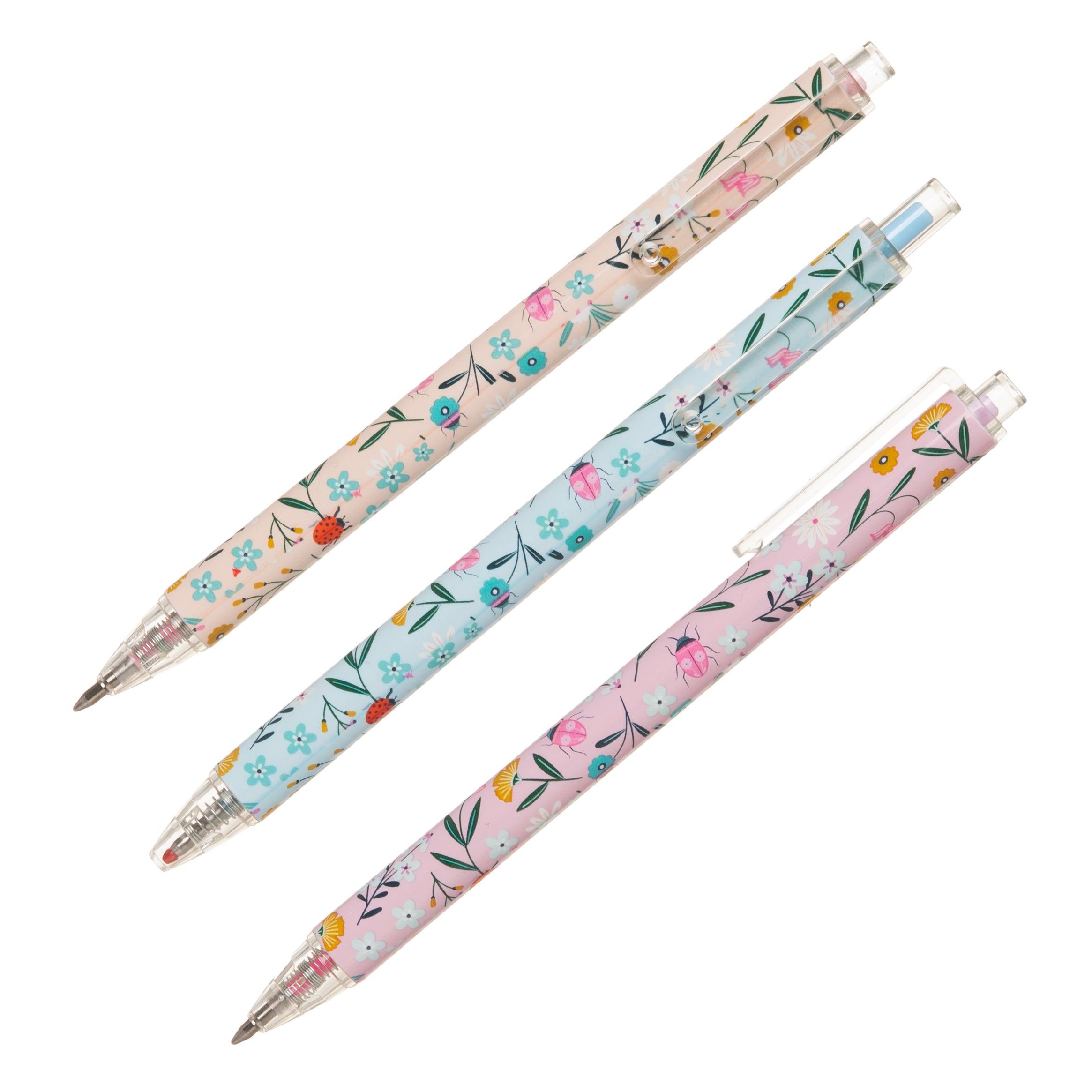 Gelepenner i Eske 5 pk Jade Garden