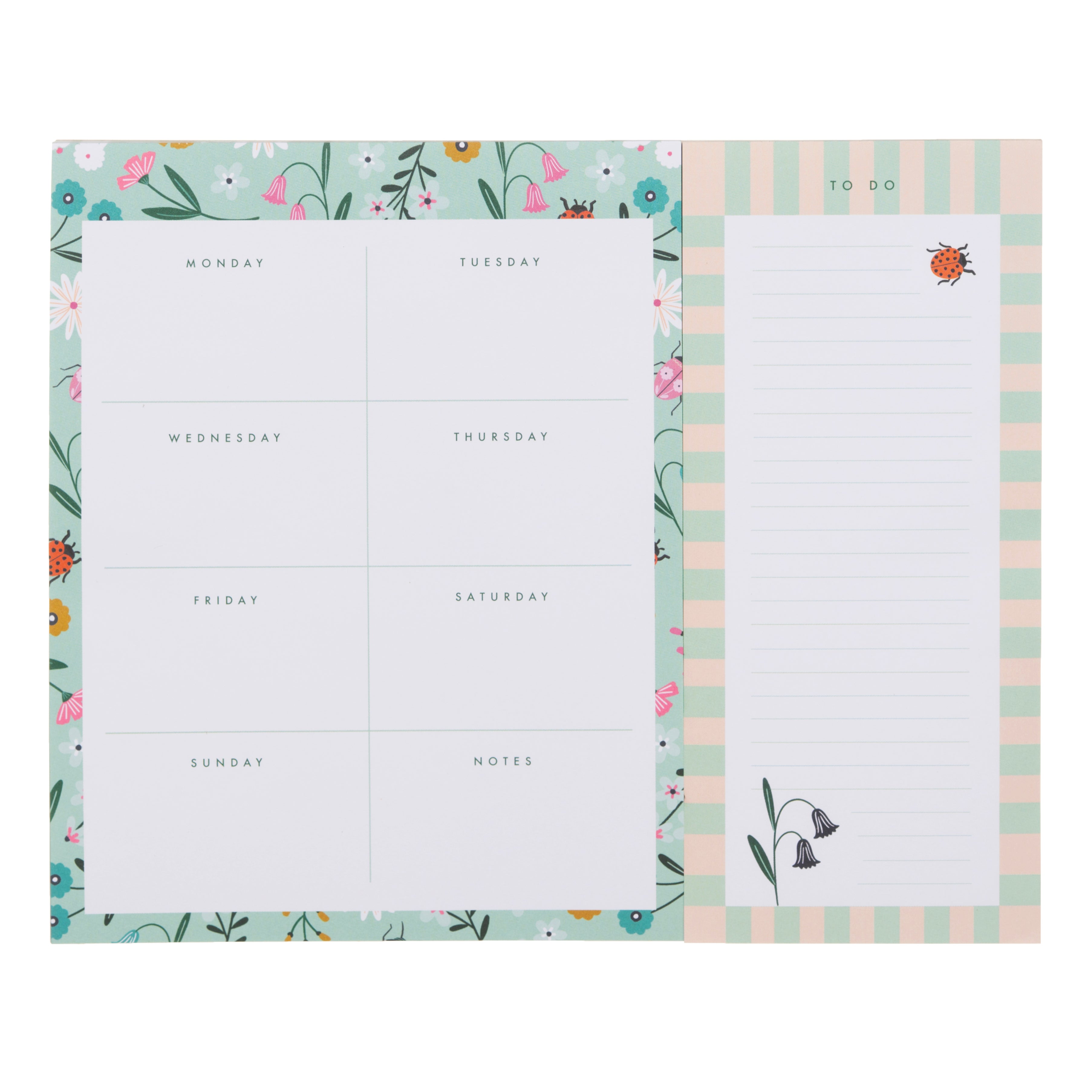 Ukesplanlegger m/magnet Jade Garden