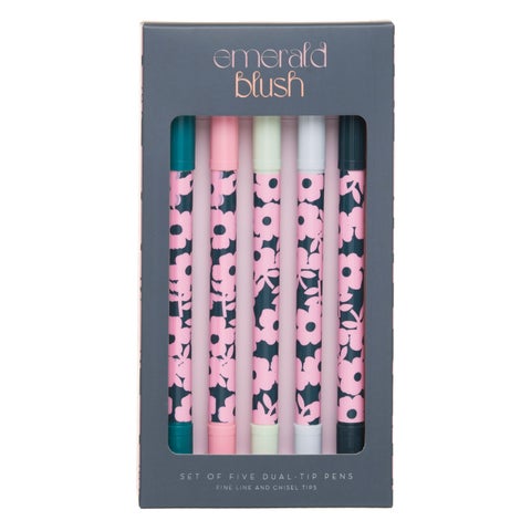 Tusj m/dobbel Spiss Emerald Blush