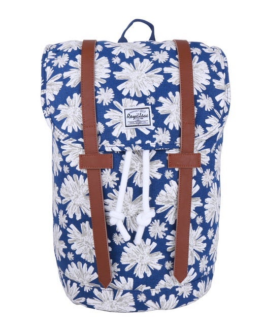 SEKK JENNY LOMME CANVAS BLÅ/HVIT