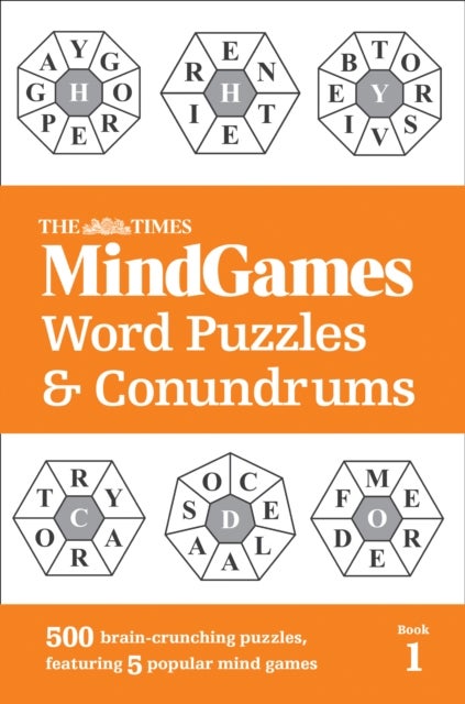 The Times MindGames Word Puzzles and Conundrums Bo - 500 Brain-Crunching Puzzles, Featuring 5 Popular Mind Games