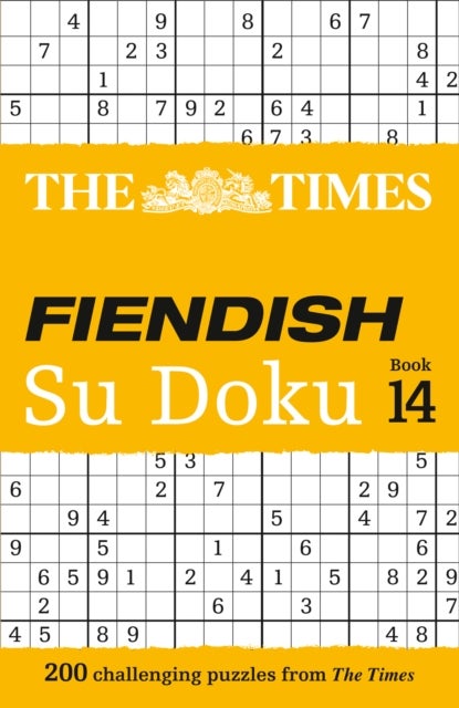 The Times Fiendish Su Doku Book 14 - 200 Challenging Su Doku Puzzles
