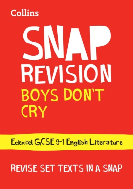 Boys Don’t Cry Edexcel GCSE 9-1 English Literature Text Guide - Ideal for the 2026 and 2027 Exams