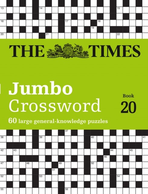 The Times 2 Jumbo Crossword Book 20 - 60 Large General-Knowledge Crossword Puzzles