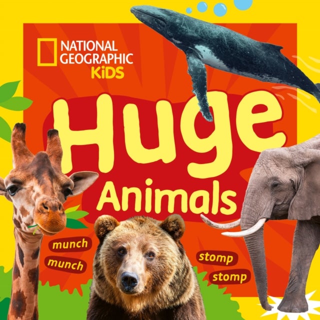 Huge Animals - A Fun First Board Book for Toddlers to Learn About Animals