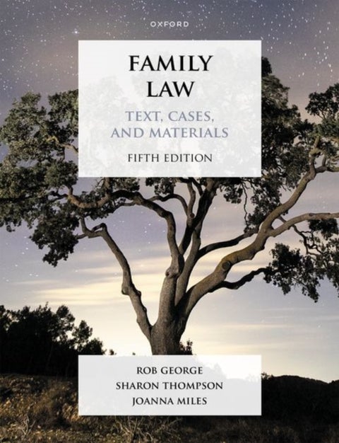 Family Law - Text, Cases, and Materials