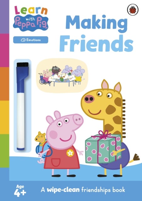 Learn with Peppa: Making Friends - Wipe-Clean Activity Book