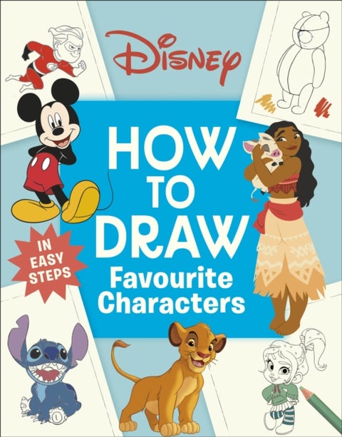 Disney How to Draw Favourite Characters