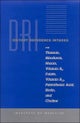 Dietary Reference Intakes for Thiamin, Riboflavin, Niacin, Vitamin B6, Folate, Vitamin B12, Pantothenic Acid, Biotin, and Choline