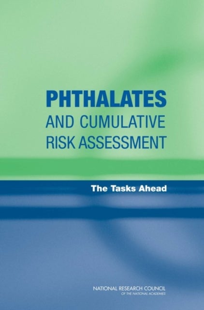 Phthalates and Cumulative Risk Assessment - The Tasks Ahead