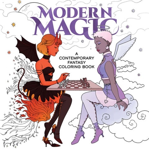 Modern Magic - A Contemporary Fantasy Coloring Book
