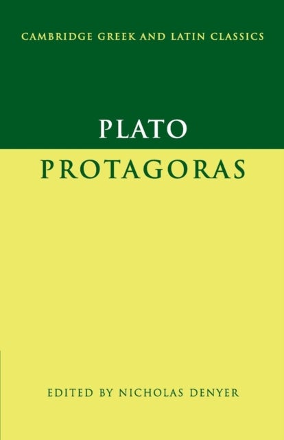 Plato: Protagoras