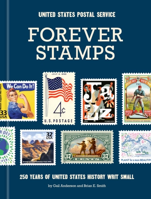 Forever Stamps - 250 Years of United States History Writ Small