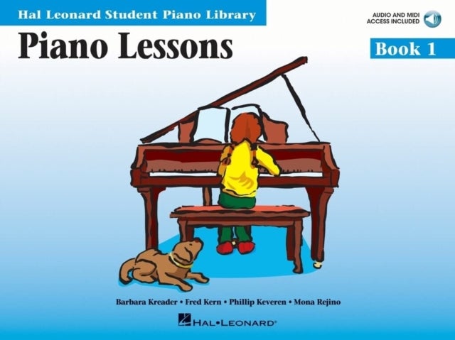 Piano Lessons Book 1 & Audio - Hal Leonard Student Piano Library