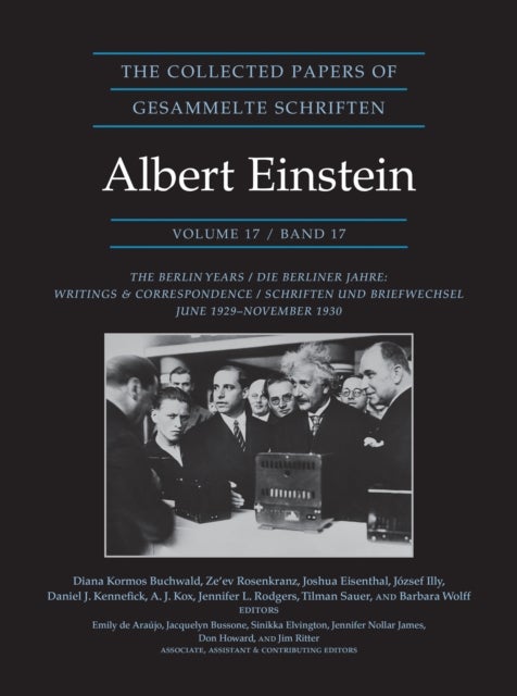 The Collected Papers of Albert Einstein, Volume 17 (Documentary Edition) - The Berlin Years: Writings and Correspondence, June 1929–November 1930