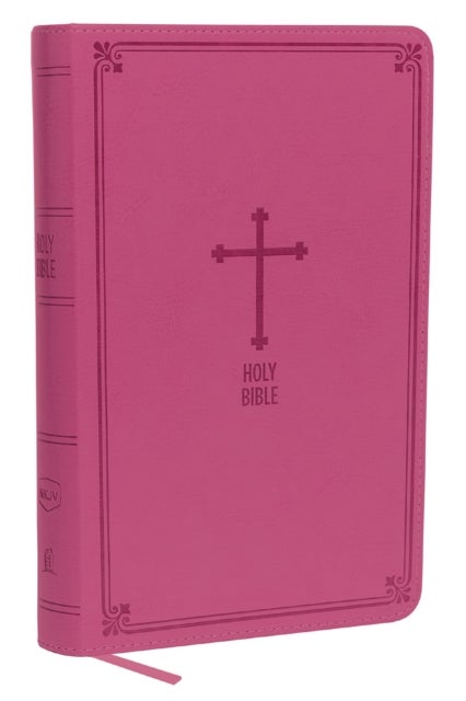NKJV, Deluxe Gift Bible, Leathersoft, Pink, Red Letter, Comfort Print - Holy Bible, New King James Version