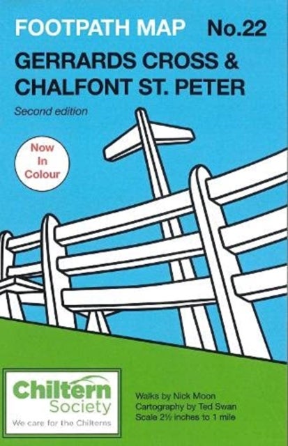 Footpath Map No. 22 Gerrards Cross & Chalfont St. Peter - Second Edition - In Colour