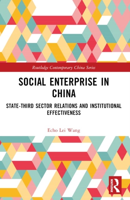 Social Enterprise in China - State-Third Sector Relations and Institutional Effectiveness