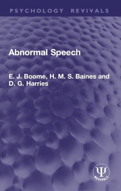 Abnormal Speech