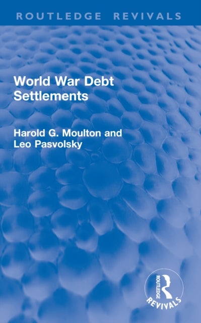 World War Debt Settlements
