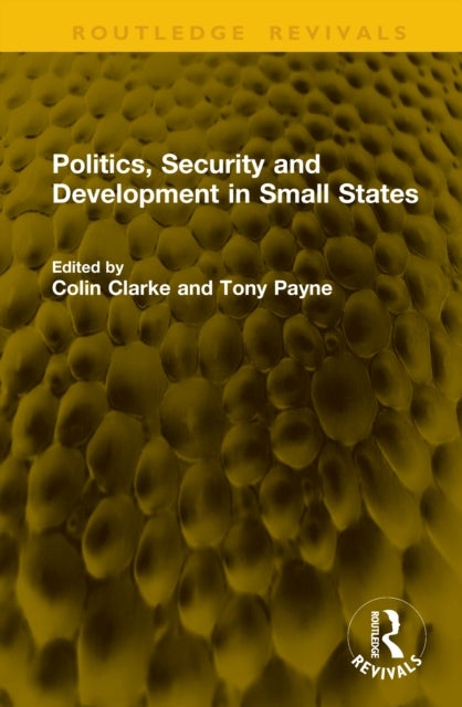 Politics, Security and Development in Small States