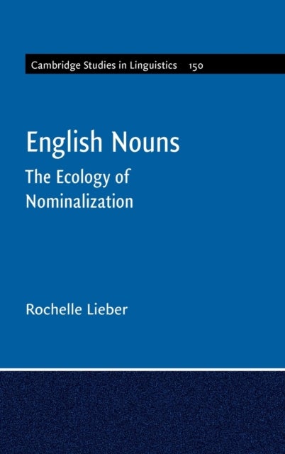 English Nouns - The Ecology of Nominalization