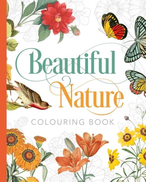 Beautiful Nature Colouring Book - Arcturus Classic Nature Colouring