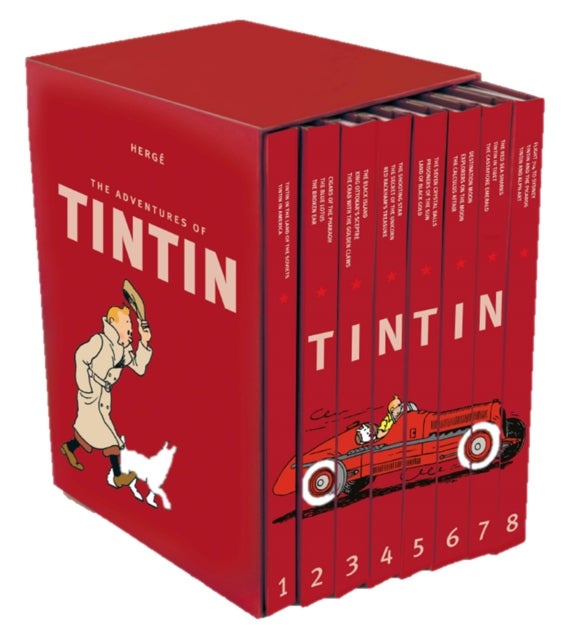 The Adventures of Tintin – Compact Editions – The Tintin Collection: 8 Book Box-Set