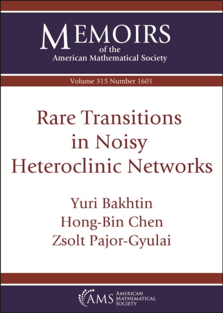 Rare Transitions in Noisy Heteroclinic Networks