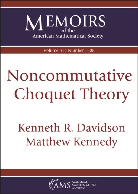 Noncommutative Choquet Theory