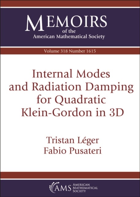 Internal Modes and Radiation Damping for Quadratic Klein-Gordon in $3$D