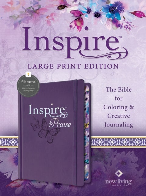 Inspire Praise Bible Large Print NLT, Filament Enabled